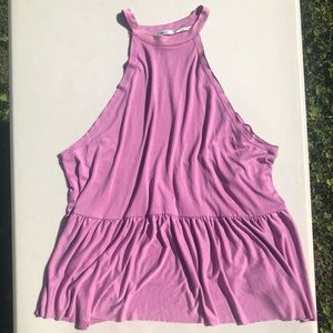 Kimchi Blue by Urban Outfitters Lilac Babydoll Tank Top